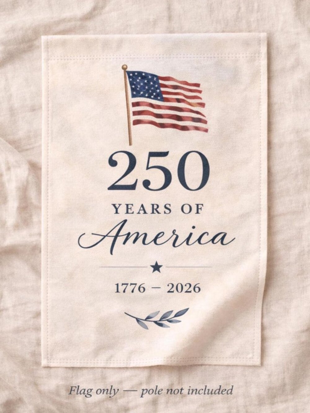 July 14th America 250th Birthday USA Garden Flag - Picture 3 of 3